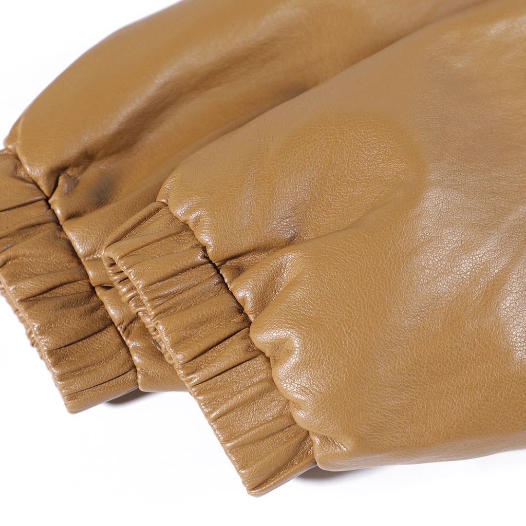 Kunstlederjacke Damen – Übergangsjacke für Frühling & Herbst