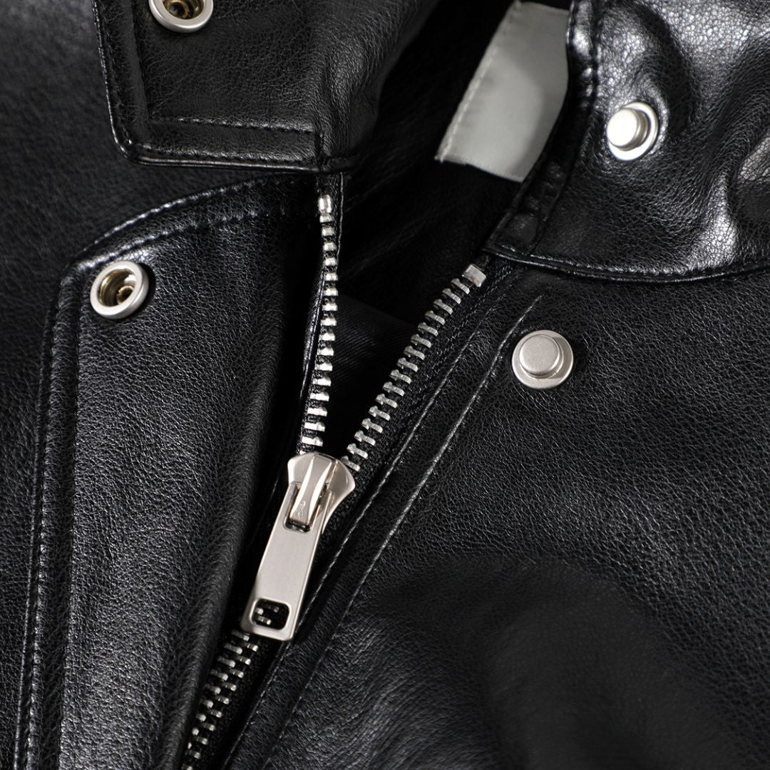 Kunstlederjacke Damen – Übergangsjacke für Frühling & Herbst