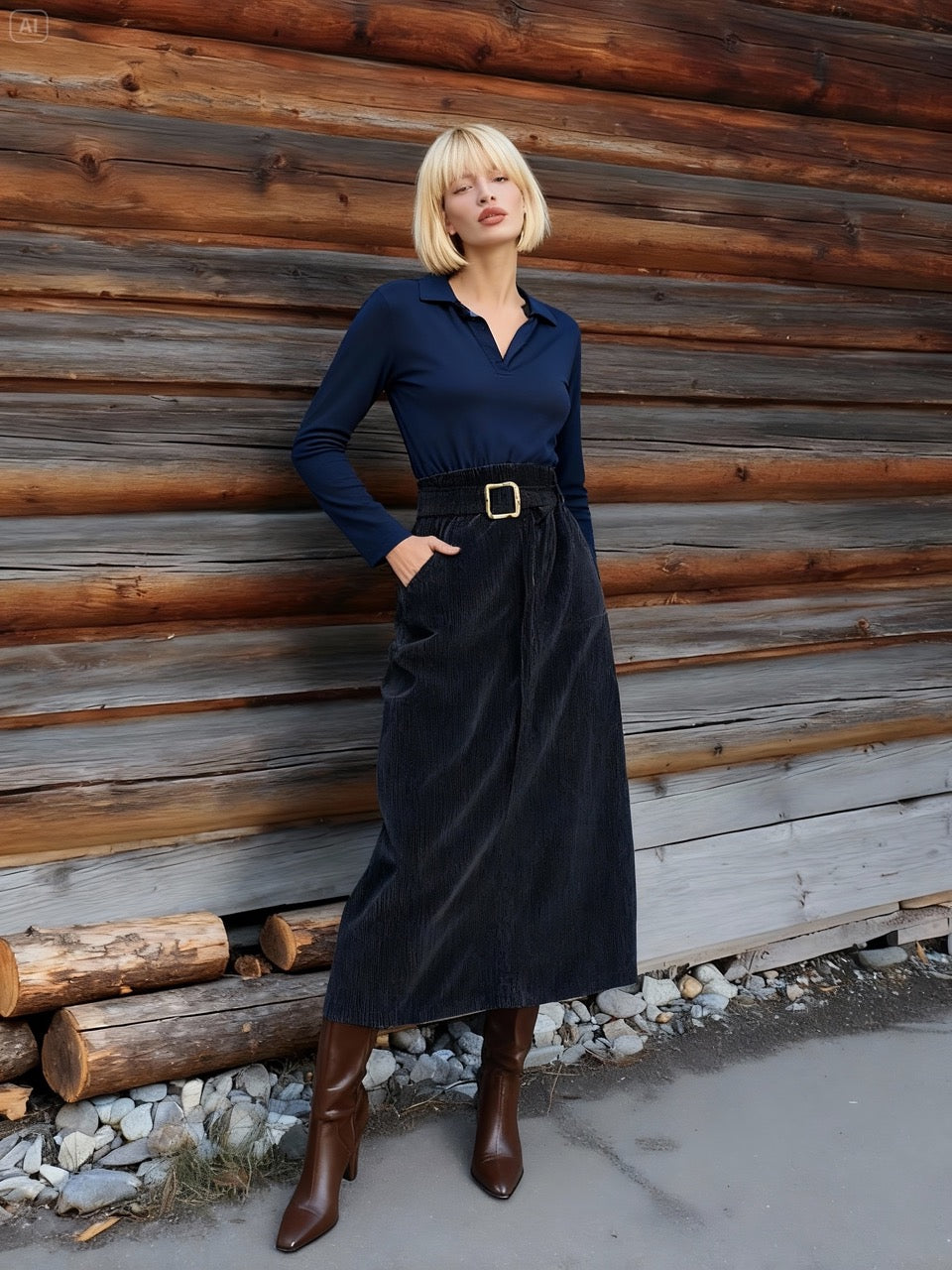 Lina Marine – Cord Maxirock