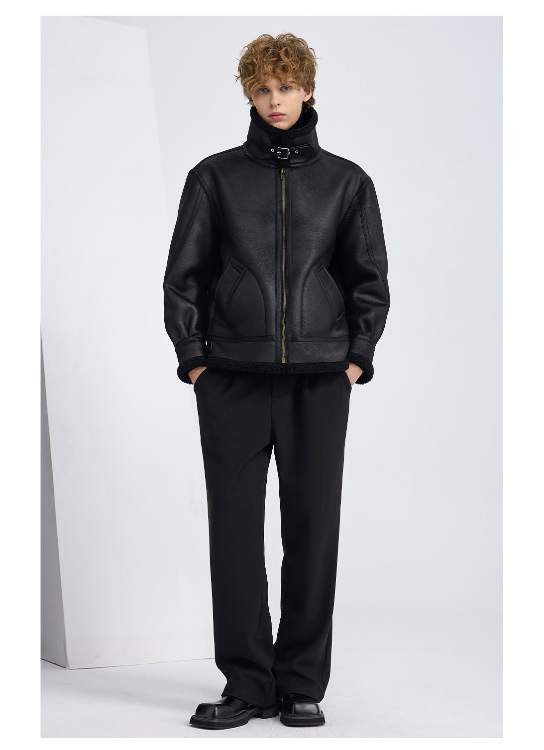 Shearling Jacke Immitat