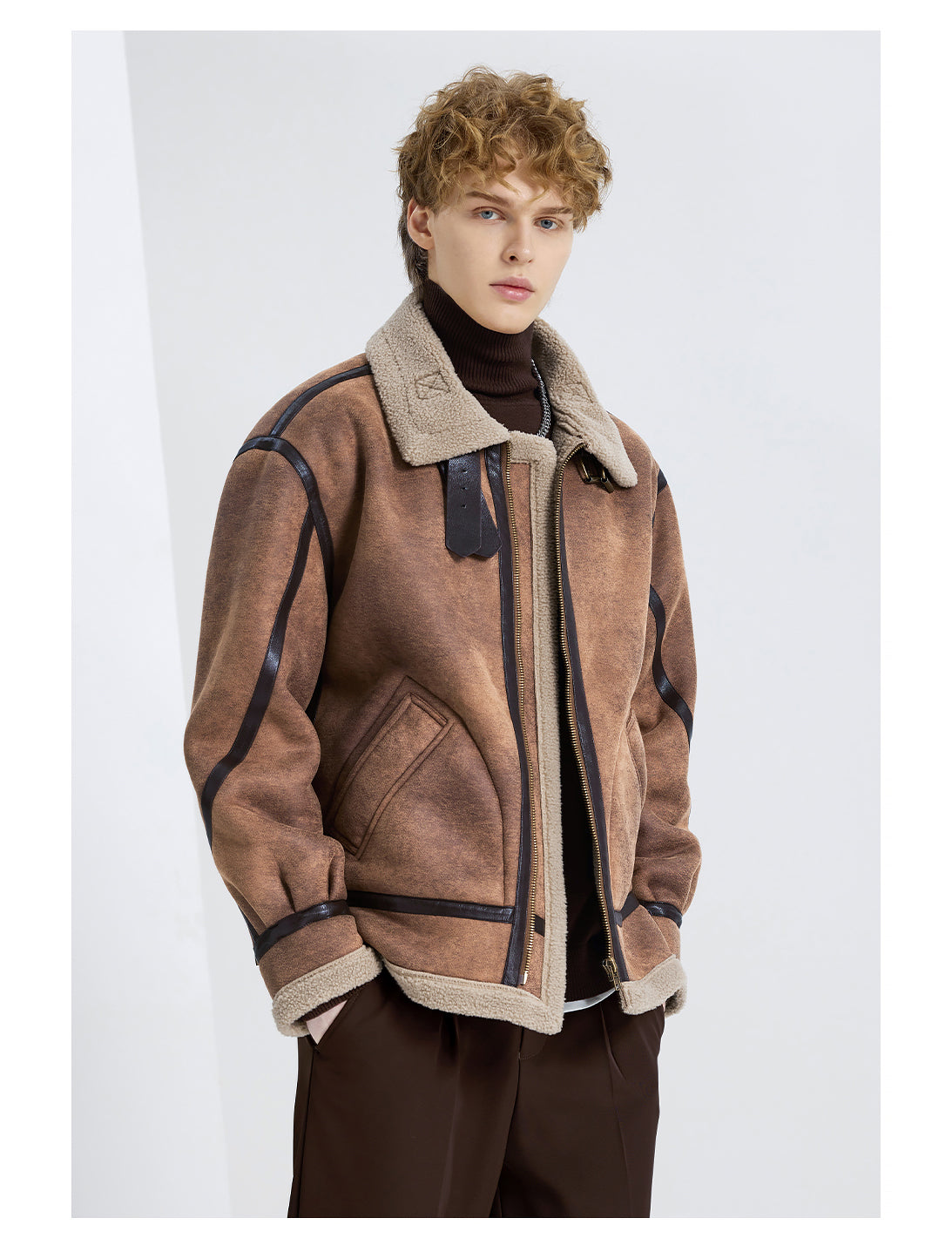 Shearling Jacke Immitat