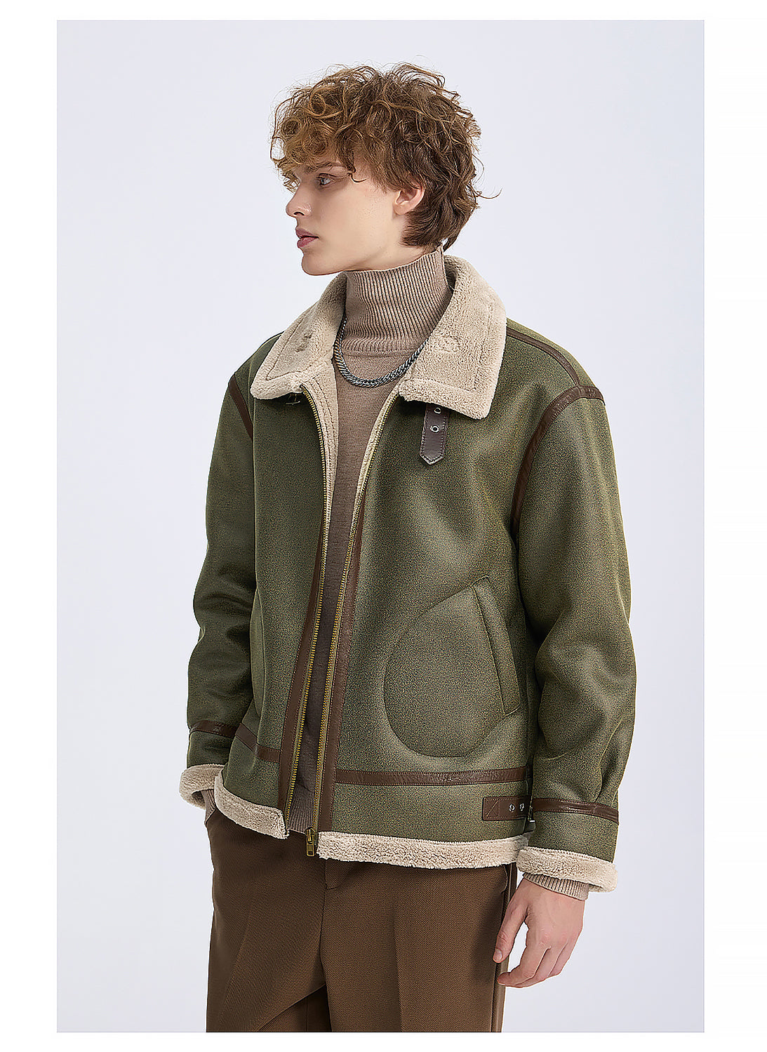 Shearling Jacke Immitat