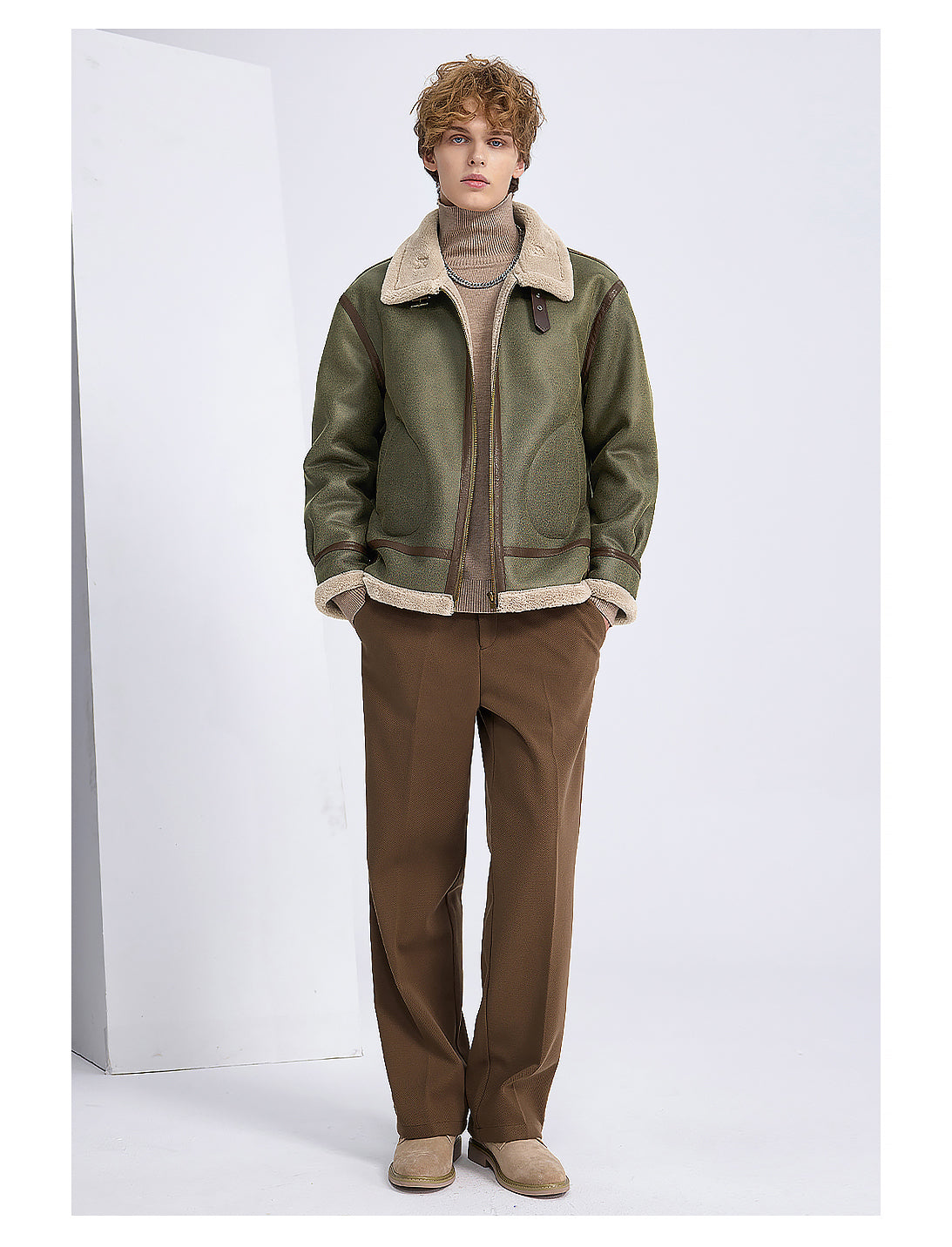 Shearling Jacke Immitat