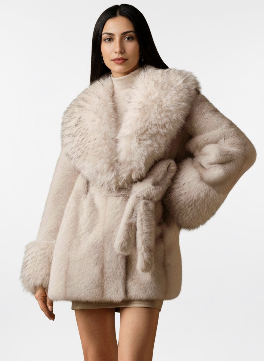 Winterjacke Kunstfell Amora