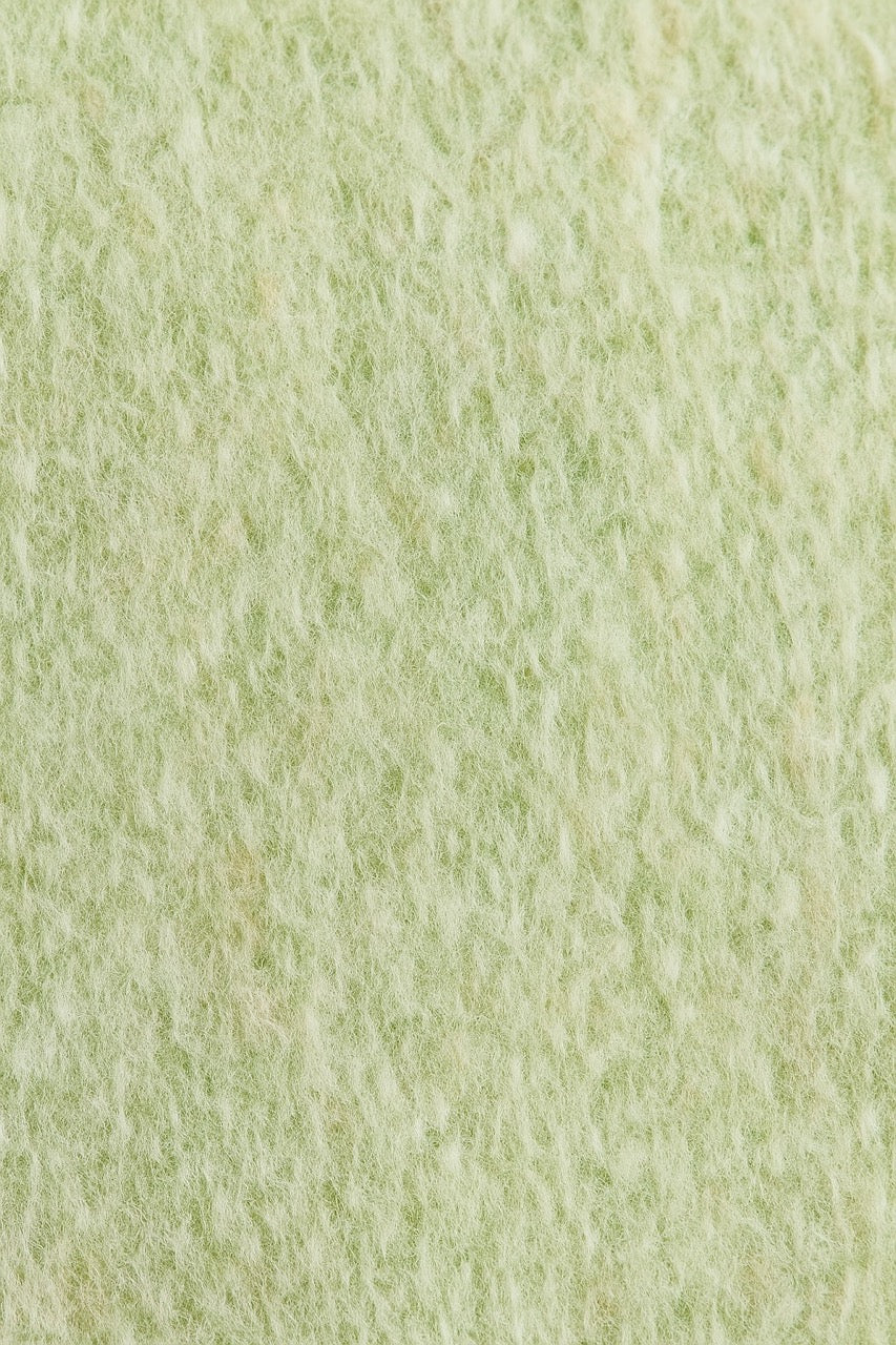 Elara Salbei – Wollmantel mit Doppelknopfleiste