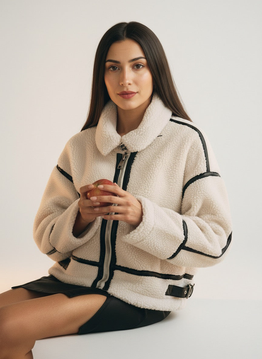 Teddy‑Jacke  – Perfekt für Herbst & Winter